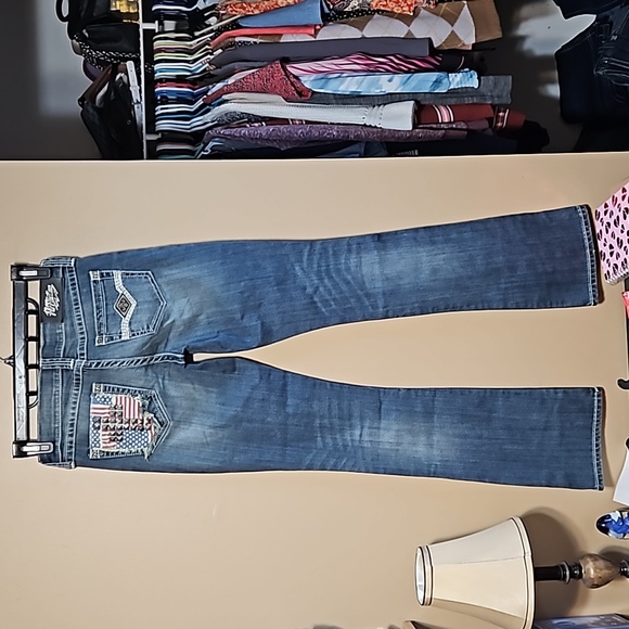 NWT Affliction Bootcut Jeans - Picture 8 of 16